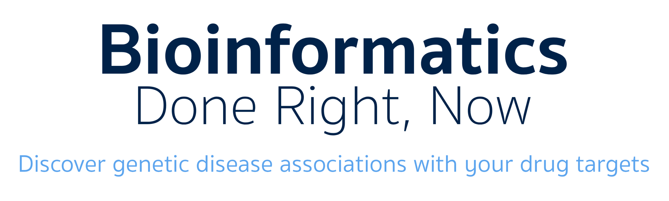Discover genetic disease associations with your drug targets